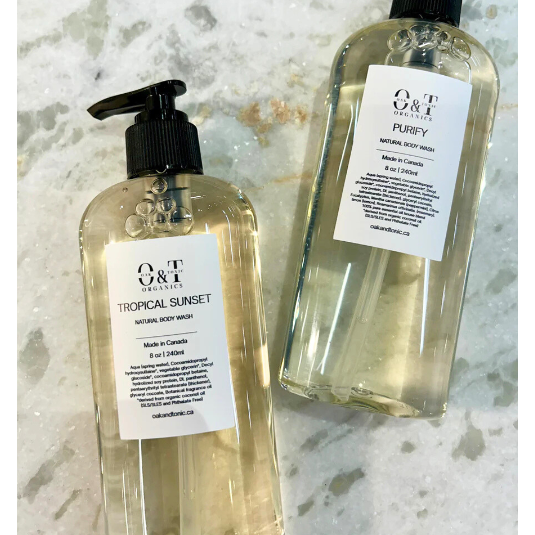 Pink Grapefruit Natural Body Wash