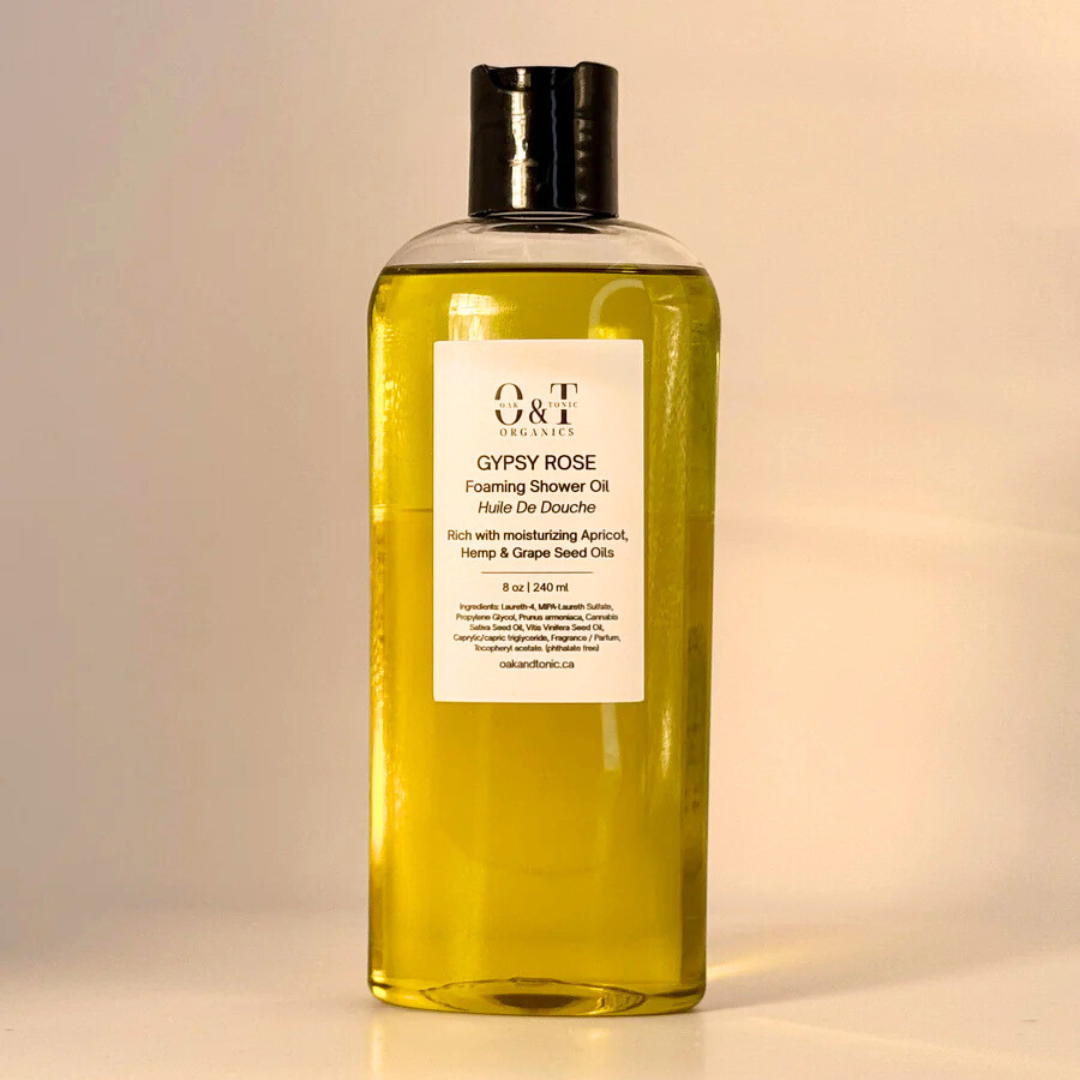 Gypsy Rose Foaming Oil Body Wash